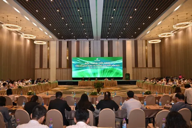 Hội nghị tổng kết hoạt động thị trường trái phiếu năm 2023 được tổ chức tại Đà Nẵng