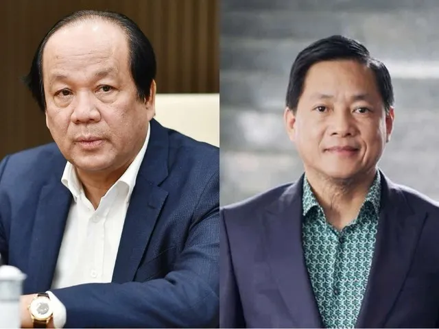 Ông Mai Tiến Dũng, cựu Bộ trưởng - Chủ nhiệm Văn phòng Chính phủ và ông Nguyễn Cao Trí, Tổng giám đốc Công ty Sài Gòn Đại Ninh