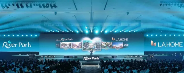 Sự kiện Kick-off của River Park đã thu hút hơn 2.000 chuyên viên kinh doanh ưu tú &amp; hơn 30 đối tác chiến lược uy tín.