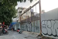 Khu đất mặt tiền đường Võ Thị Sáu vừa được UOA Group thâu tóm. Ảnh: Trọng Tín.