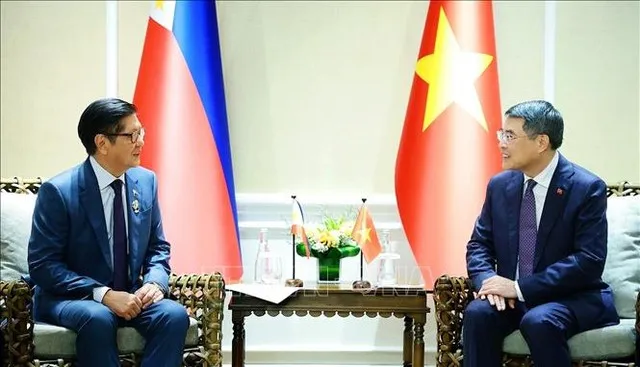 Thủ tướng Chính phủ Lê Minh Hưng gặp Tổng thống Philippines Ferdinand Romualdez Marcos Jr, Chủ tịch ASEAN năm 2026.