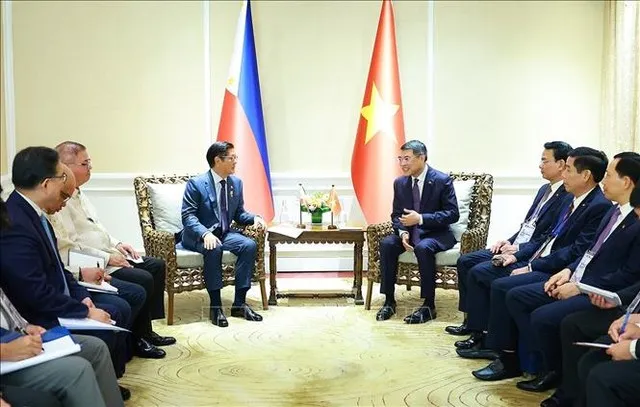 Thủ tướng Chính phủ Lê Minh Hưng gặp Tổng thống Philippines Ferdinand Romualdez Marcos Jr, Chủ tịch ASEAN năm 2026.
