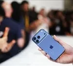 Điện thoại iPhone của Apple được giới thiệu tại Cupertino, California, Mỹ ngày 9/9/2025. Ảnh: THX/TTXVN