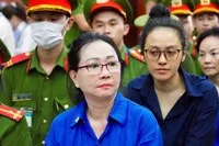 Bị cáo Trương Mỹ Lan, cựu chủ tịch HĐQT Tập đoàn Vạn Thịnh Phát.