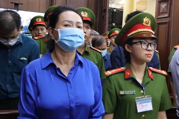 Bị cáo Trương Mỹ Lan, cựu Chủ tịch HĐQT Tập đoàn Vạn Thịnh Phát.