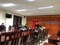Buổi triệu tập các bên liên quan để giải quyết vụ án "Tranh chấp hợp đồng môi giới đất nền" do Cục Thi hành án tỉnh Quảng Nam chủ trì vào ngày 8/12/2021.