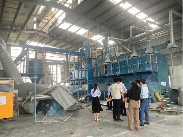 Đoàn giám định bảo hiểm BSH ghi nhận hiện trường