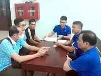 Đại diện bảo hiểm GIC thăm hỏi, làm việc với gia đình người gặp nạn