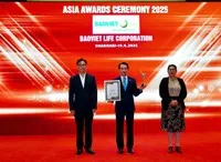 Thương hiệu Bảo Việt Nhân thọ được vinh danh trong TOP 10 Doanh nghiệp tiêu biểu châu Á 2025