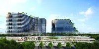 Phối cảnh dự án Diamond Sky. Ảnh: Lê Toàn.