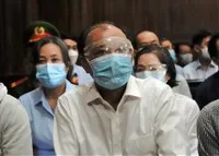 Bị cáo Lê Tấn Hùng, cựu Tổng giám đốc SAGRI. (ảnh: Trọng Tín).