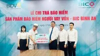 BIC chi trả gần 4 tỷ đồng quyền lợi bảo hiểm BIC Bình An cho khách hàng tại BIDV Phú Thọ