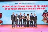 BIC ra mắt Chi nhánh BIC Bắc Sơn