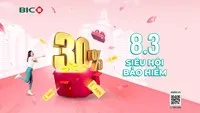 BIC ưu đãi tới 30% phí bảo hiểm ngày 8/3