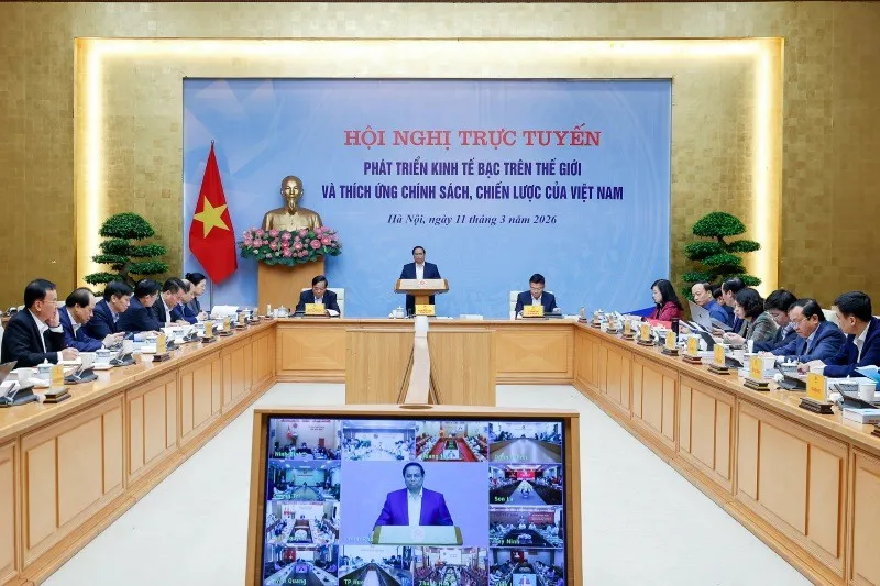 Thủ tướng khẳng định: Người cao tuổi vừa là chủ thể, vừa là khách thể, vừa là trung tâm, là người thụ hưởng thành quả của phát triển "kinh tế bạc" - Ảnh: VGP