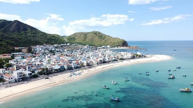 Xã Nhơn Hải, nơi thực hiện Điểm số 3, khu quy hoạch các khu dân cư Trung tâm xã Nhơn Hải.