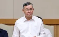 Bộ trưởng Bộ Tài chính Ngô Văn Tuấn báo cáo tại Phiên họp - Ảnh: VGP.