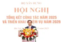 Thủ tướng Phạm Minh Chính đánh giá cao sự đóng góp rất tích cực của Bộ Xây dựng và Ngành Xây dựng trong năm 2025.