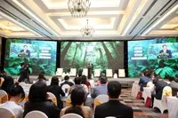 Toàn cảnh Hội thảo Phát triển bền vững 2025 với chủ đề “Động lực cho kỷ nguyên bền vững” do Báo Tài chính - Đầu tư tổ chức. Ảnh: Đức Thanh