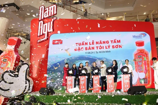 Thương hiệu Nam Ngư cùng bà con nông dân góp phần nâng tầm giá trị đặc sản tỏi Lý Sơn.