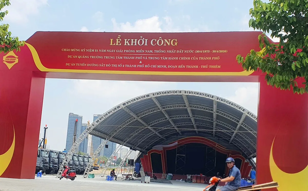 Dự án sẵn sàng được khởi công vào ngày 30/4/2026.