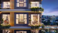 Thiết kế vườn treo là điểm nổi bật của dự án The Infinity