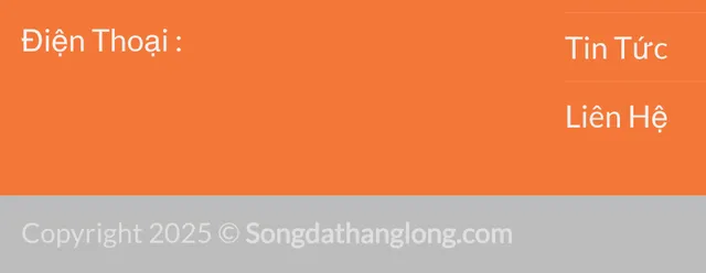CTCP Sông Đà Thăng Long không hiển thị số điện thoại liên hệ trên trang web.