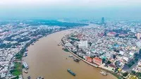 TP. Cần Thơ đặt mục tiêu đến năm 2050 trở thành đô thị sông - biển hiện đại đặc sắc của Đông Nam Á. Ảnh: Nguyễn Thanh Liêm