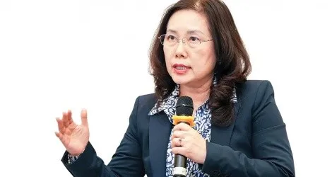Bà Đỗ Thị Thúy Hương, Phó chủ tịch, Tổng thư ký Hiệp hội Doanh nghiệp điện tử Việt Nam 