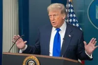 Tổng thống Mỹ Donald Trump ngày 27/6/2025. Ảnh: THX/TTXVN