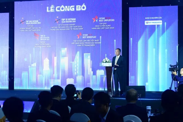 Ông Lê Trọng Minh, Tổng biên tập Báo Đầu tư phát biểu tại sự kiện (Ảnh: Dũng Minh)