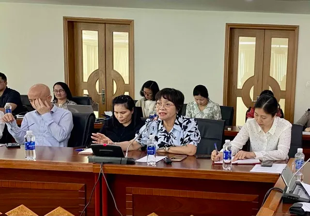 Bà Nguyễn Thị Tuyết Mai, Phó tổng thư ký Hiệp hội Dệt may Việt Nam (VITAS) chia sẻ về tình hình ngành dệt may trước căng thẳng địa chính trị tại Trung Đông.