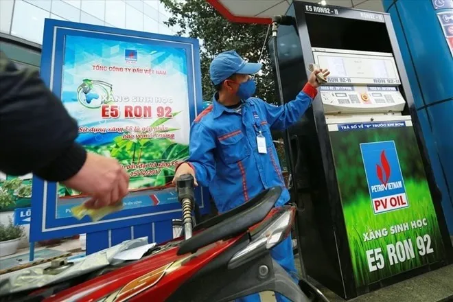 Doanh nghiệp sản xuất xăng sinh học được hoàn thuế. Ảnh minh họa.
