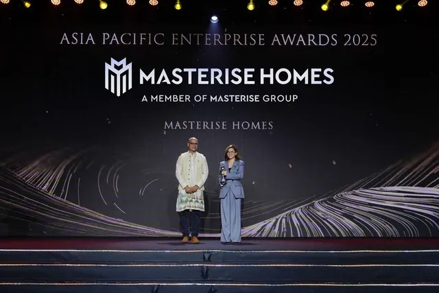 Masterise Homes được vinh danh “Inspirational Brand Award” nhờ hành trình truyền cảm hứng sống chuẩn quốc tế tại Việt Nam