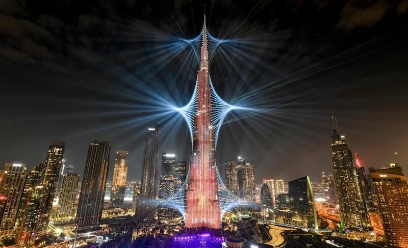 Tòa nhà cao nhất thế giới Burj Khalifa tại Dubai. Ảnh: AFP 