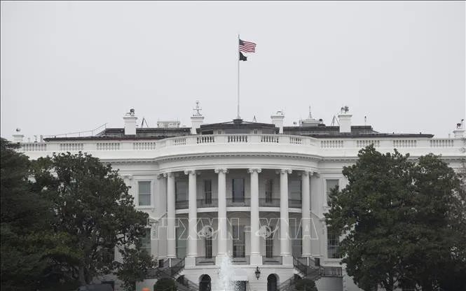 Nhà Trắng ở Washington, DC, Mỹ. Ảnh minh họa: THX/TTXVN