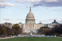 Tòa nhà Quốc hội Mỹ tại Washington, D.C. Ảnh: THX/TTXVN
