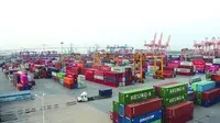 Khu vực cảng Hải Phòng. Ảnh: Thái Bình