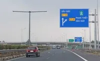 Một đoạn cao tốc Phan Thiết - Dầu Giây.