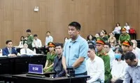 Nguyễn Văn Hậu, cựu Chủ tịch HĐQT Tập đoàn Phúc Sơn tại phiên tòa sơ thẩm