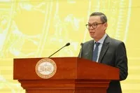 Ông Trần Minh Bình, Chủ tịch HĐQT VietinBank phát biểu tại Hội nghị