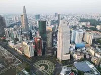 VIFC-HCMC có quy mô khoảng 898 ha, trải rộng trên địa bàn các phường Sài Gòn, Bến Thành và khu đô thị mới Thủ Thiêm (phường An Khánh). Ảnh: Lê Toàn.