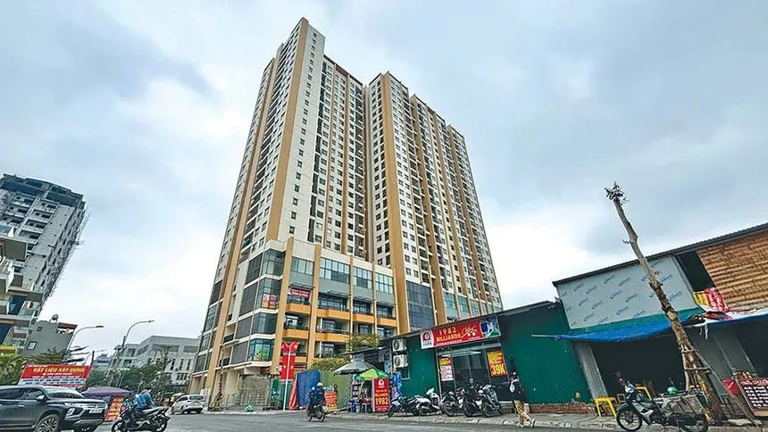 Trong vòng chưa đầy 1 năm, căn hộ chung cư Pandora (Thanh Xuân, Hà Nội) đã tăng giá tới 22%. Ảnh: Trương Thanh 