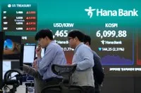 Chứng khoán Hàn Quốc giảm mạnh 12% khi lo ngại xung đột Trung Đông lan rộng