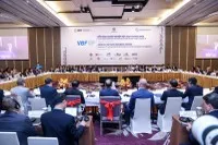 Diễn đàn Doanh nghiệp Việt Nam thường niên 2025 diễn ra chiều ngày 10/11/2025 tại Hà Nội. Ảnh: Đức Thanh