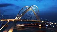 Phối cảnh dự kiến cầu Thủ Thiêm 4