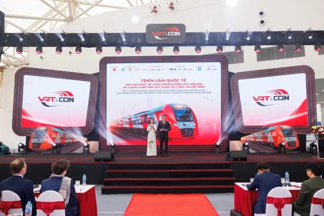 Triển lãm VRT&amp;CONS 2025 mở ra diễn đàn hợp tác, kết nối đầu tư phát triển công nghệ và hạ tầng đường sắt hiện đại của Việt Nam.