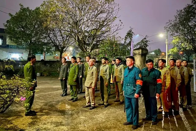 Các lực lượng Công an tỉnh Quảng Trị ra quân làm nhiệm vụ trong dịp Tết nguyên đán