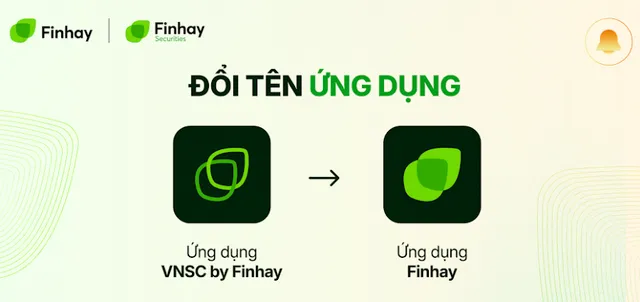 Ứng dụng VNSC by Finhay đổi tên thành ứng dụng Finhay