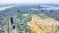 Hình ảnh mới nhất về công viên 65ha nằm trong Khu đô thị Ciputra Tây Hồ - Hà Nội